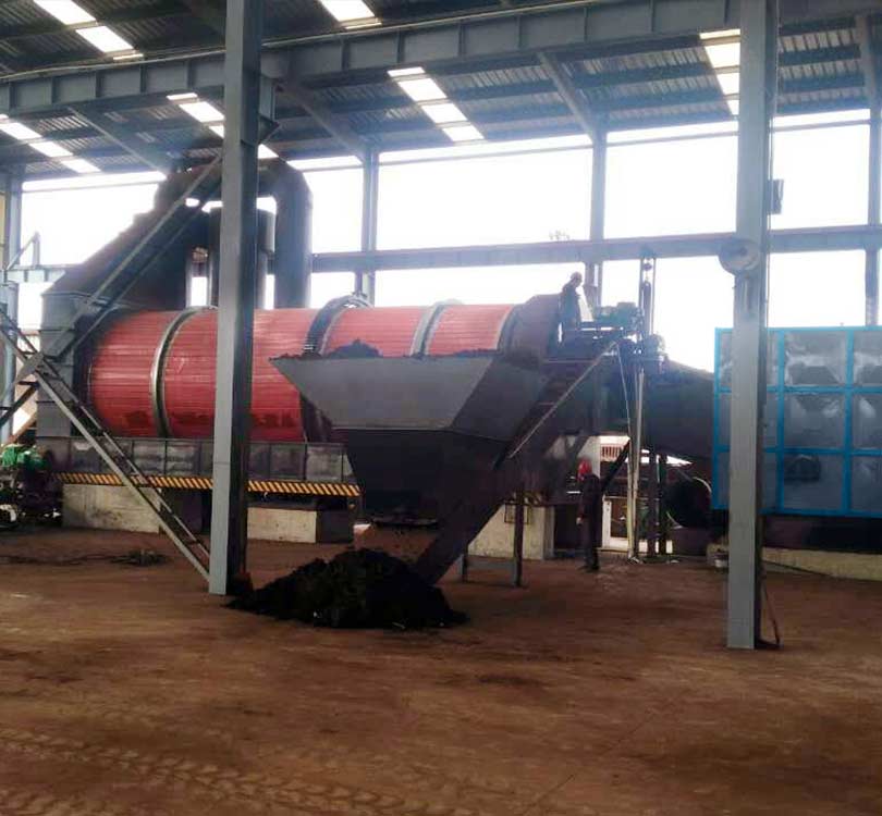 金属污泥烘干设备现场客户案例视频