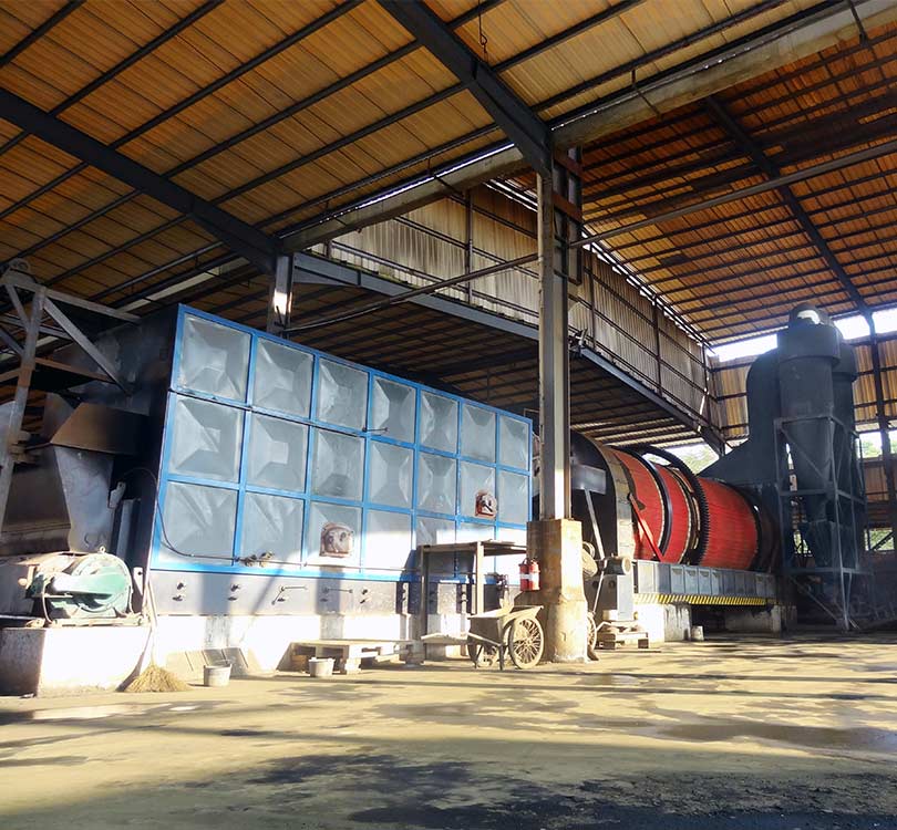 皮革污泥烘干设备现场客户案例视频