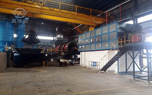 工业污泥烘干设备运行现场