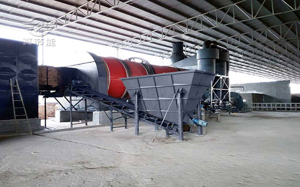 低温污泥烘干机生产现场 低温污泥烘干机生产现场