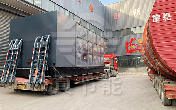 化工污泥烘干机运输现场 化工污泥烘干机运输现场