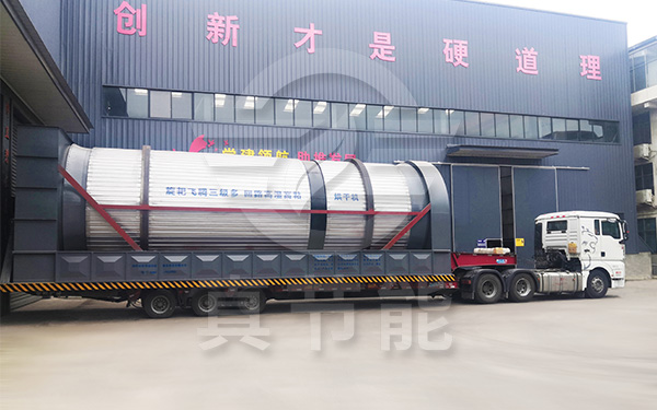 市政污泥烘干机运输现场 市政污泥烘干机运输现场